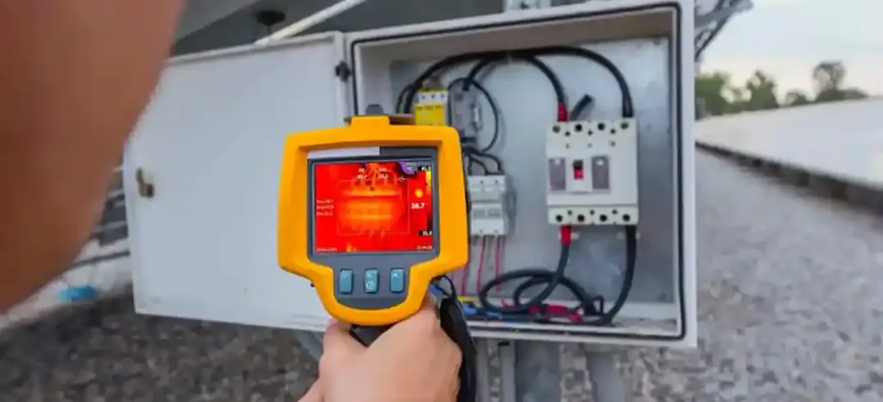 Hőkamerás vizsgálat - Solar Home System kft